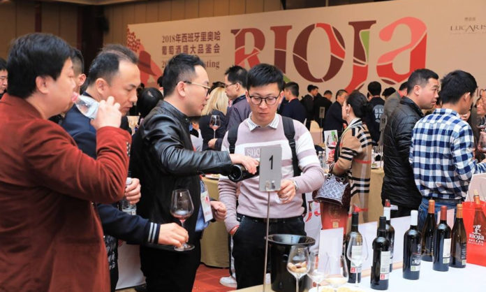 Vino de Rioja en China