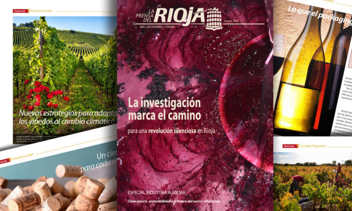investigación vitivinícola - La investigación marca el camino para una revolución silenciosa en Rioja. Monográfico industria auxiliar