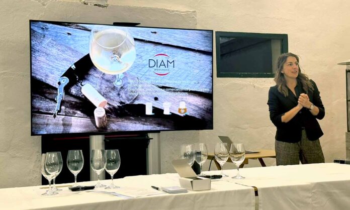 DIAM muestra sus novedades de taponado a Bodegas Familiares de Rioja