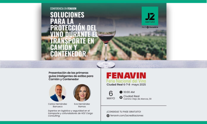 J2 Servid y Forankra España presentan en Fenavin innovaciones y buenas prácticas para proteger el vino durante el transporte en camión y contenedor