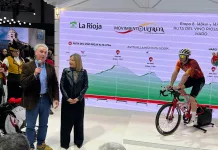 La Vuelta a España solidaria ‘El vino que apaga el fuego’ acabará en Haro